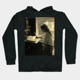 Mary Pickford Writing Hoodie